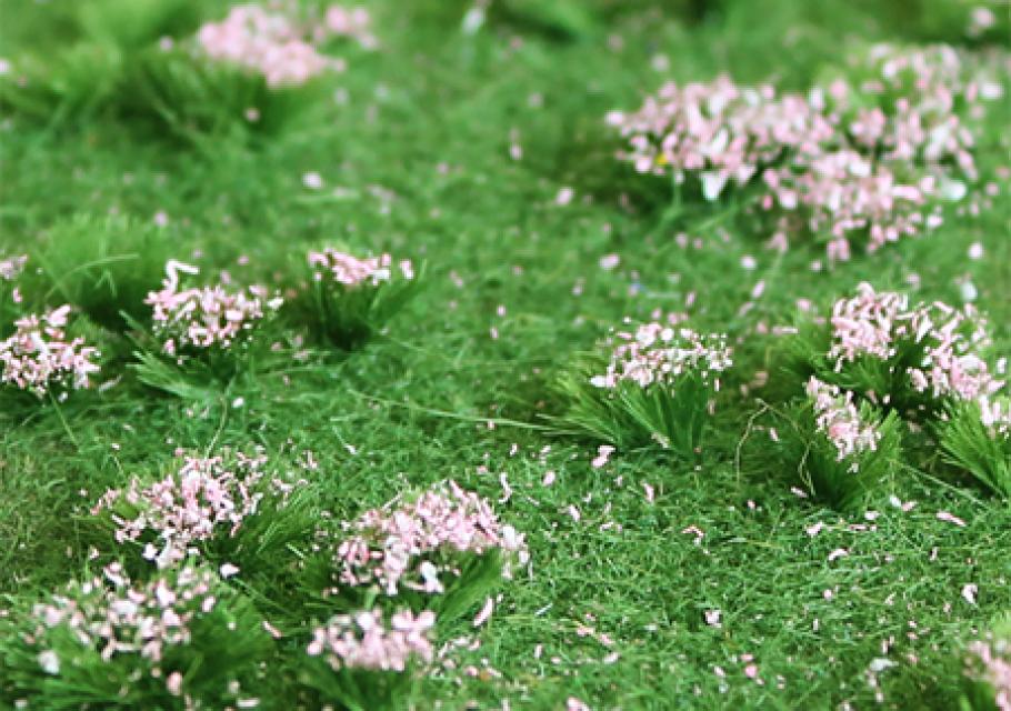 Flowering Meadow Pink