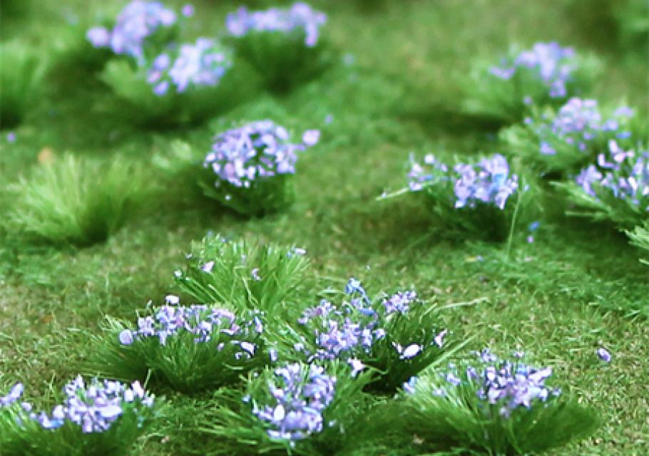 Flowering Meadow Purple
